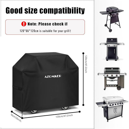 Wetterfeste Grillabdeckung Oxford 120x66x120 cm