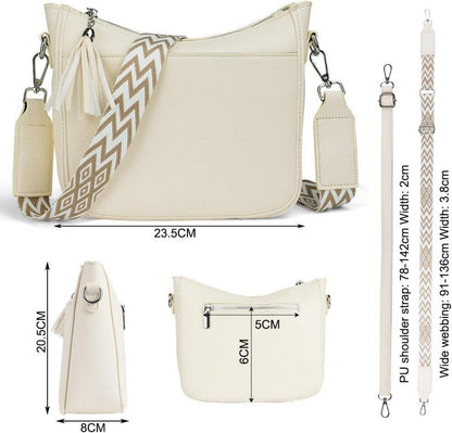 URAQT Umhängetasche Damen Kleine Handtasche Crossbody Bag