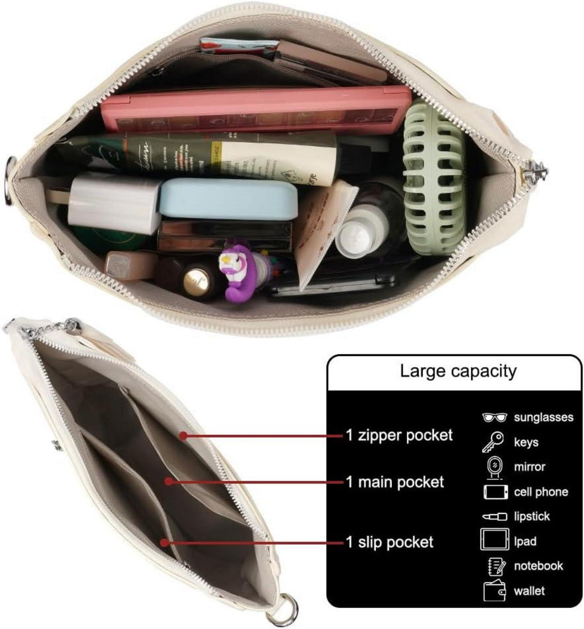 Moderne UMHÄNGETASCHE Damen Crossbody Bag Robuster Schultergurt