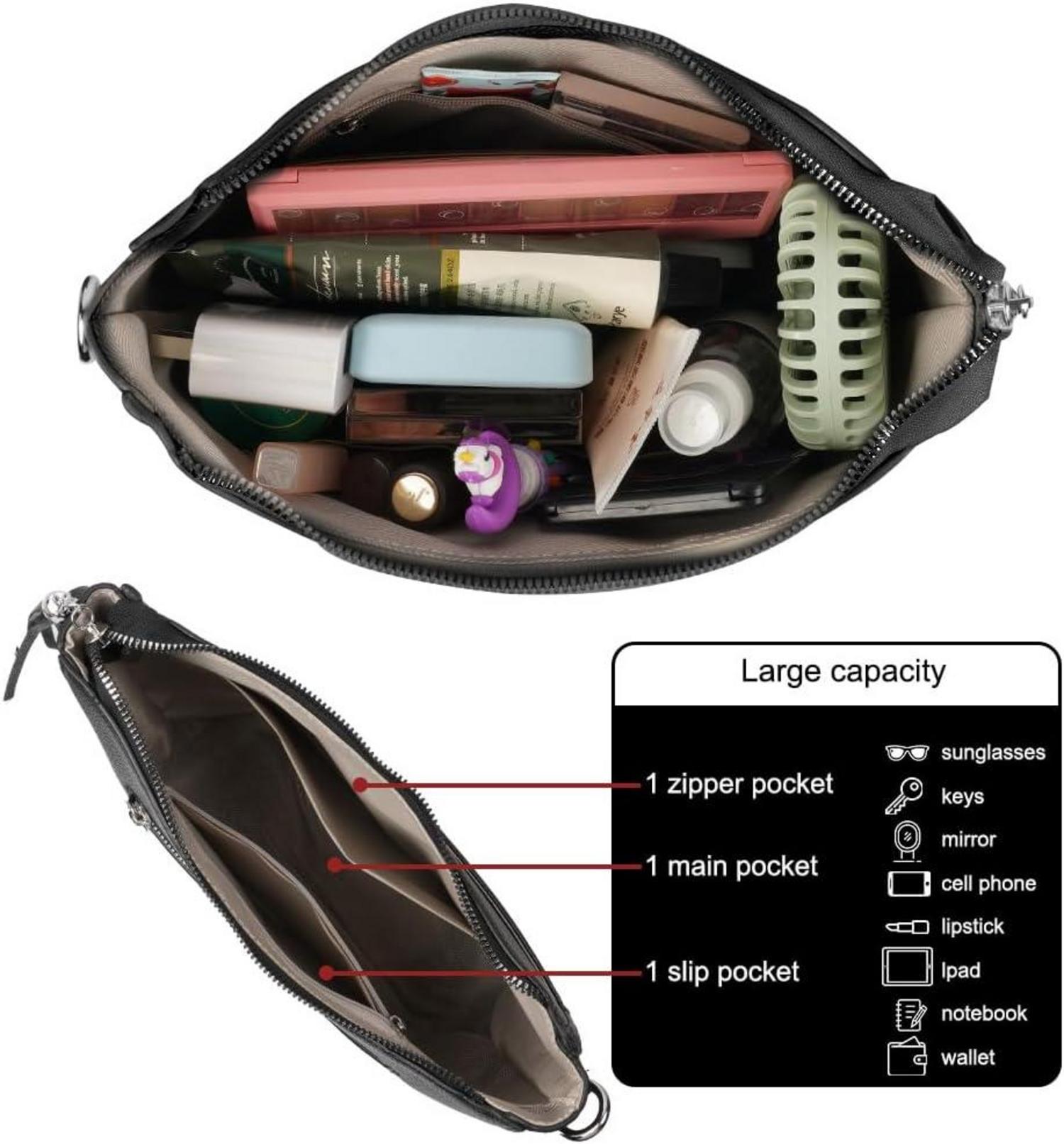 Umhängetasche Damen Crossbody Bag Verstellbar Abnehmbar Schultergurt