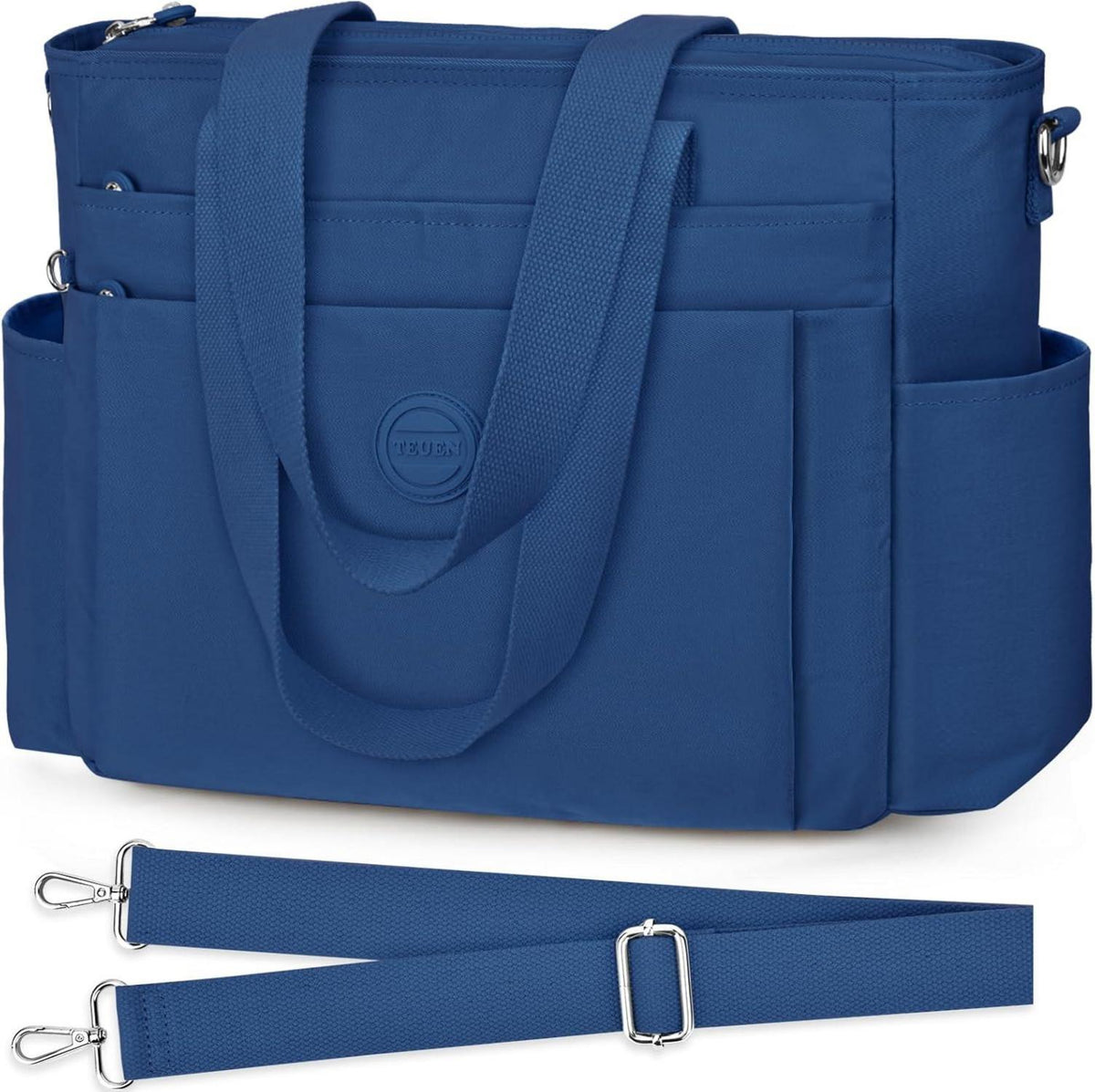 TEUEN Damen Handtasche Nylon Tote Bag Crossbody Shopper