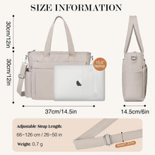 TEUEN Große Nylon Handtasche Damen-Umhängetasche Crossbody