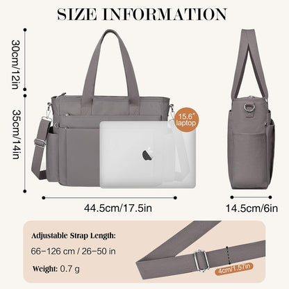 TEUEN Große Nylon Handtasche Damen-Umhängetasche Crossbody