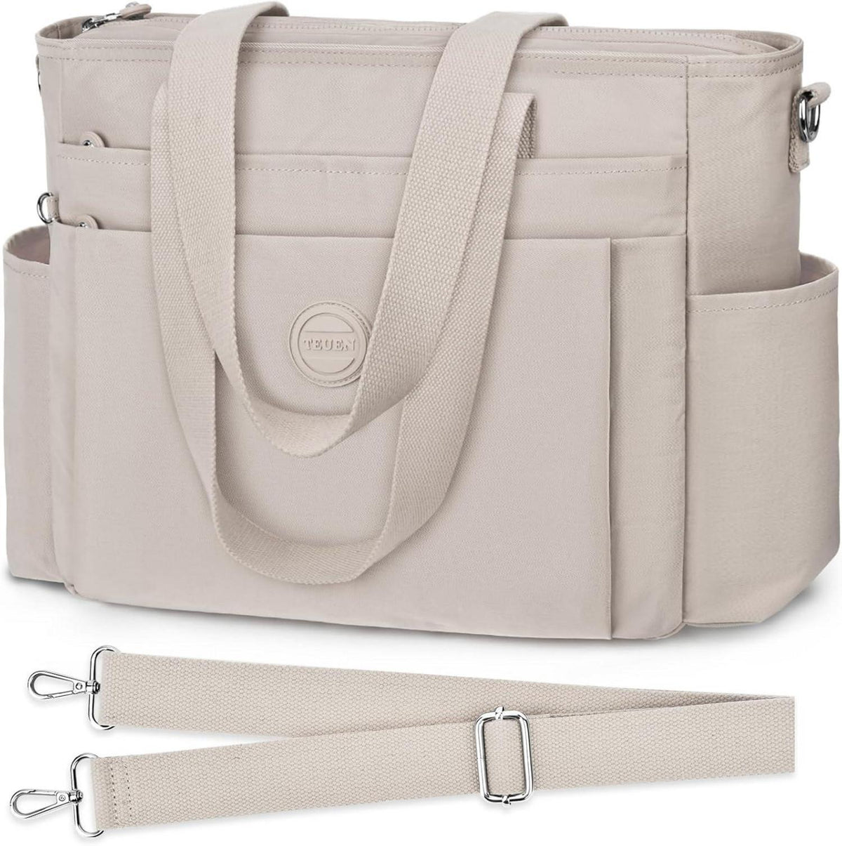TEUEN Leichte Handtasche Damen Crossbody Bag Nylon Schultertasche