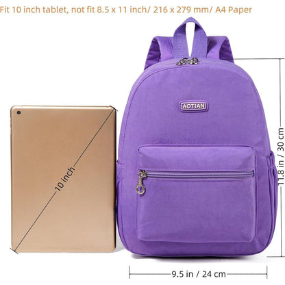 Damen Mini Rucksack Leicht & Kompakt, Hellviolett