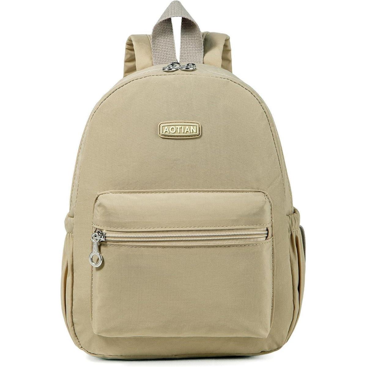 Damen Mini Rucksack Khaki Leicht & Geräumig für Alltag & Camping