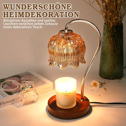 Valentinstag Kerzenwärmer Lampe Geschenk Frauen Duft Vintage
