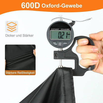 Wetterfeste Grillabdeckung 160x70x125 cm aus 600D Oxford-Stoff