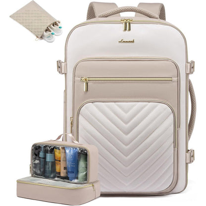 40L LOVEVOOK Handgepäck Rucksack Damen Wasserdicht 17 Zoll