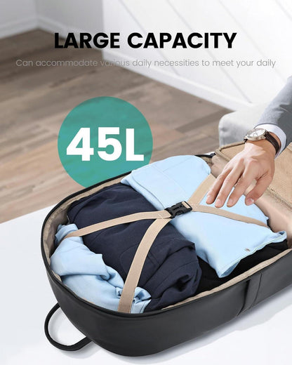 Handgepäck Reiserucksack 45L Laptop Rucksack Wasserabweisend