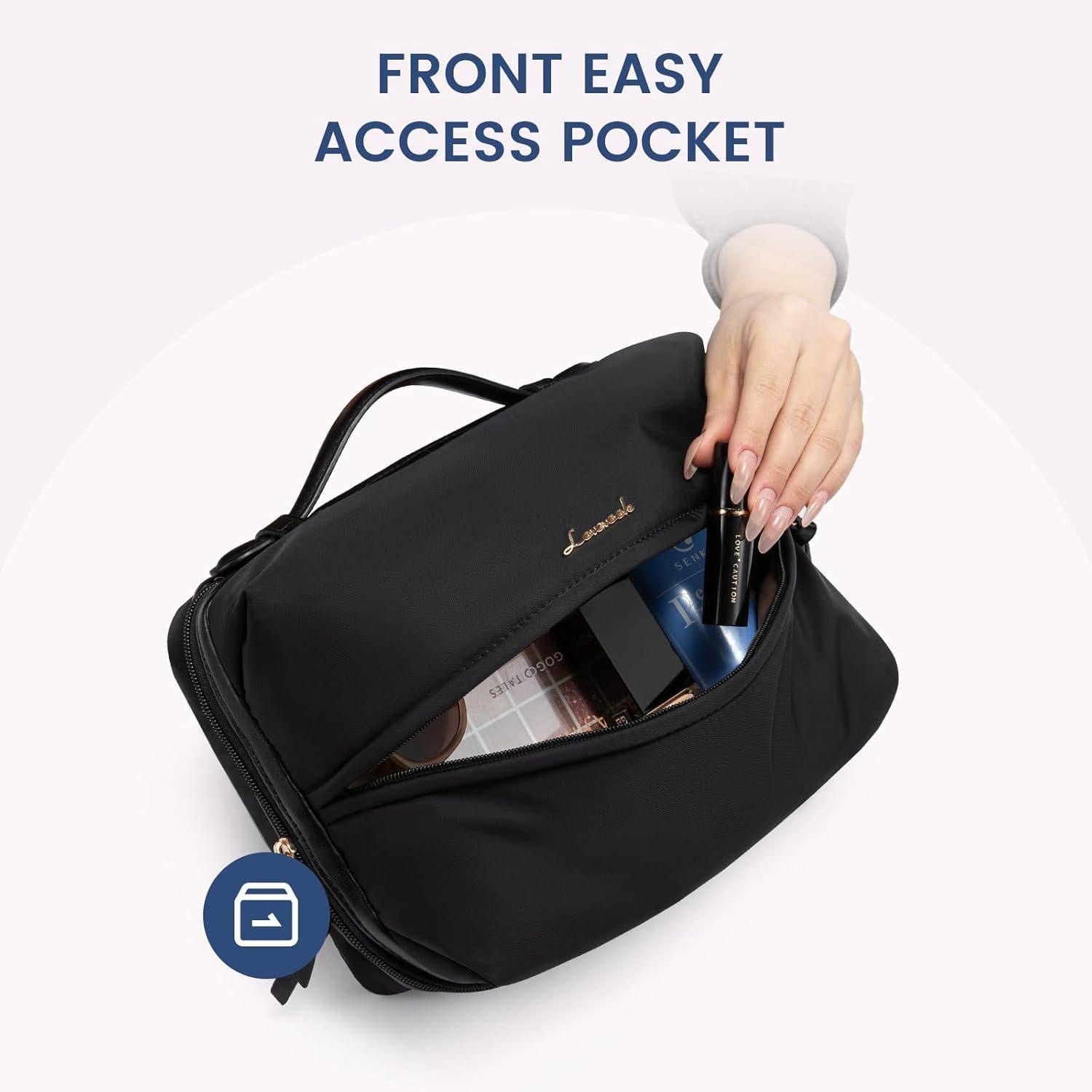 Kulturtasche Damen Aufhängbar Reise Make-Up Tasche Wasserdicht