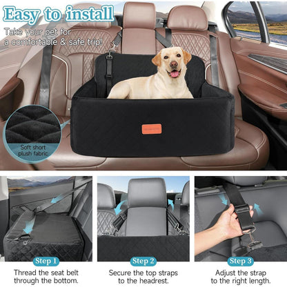 Hunde Autositz – Komfortabel & Sicher für Mittelgroße Hunde