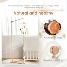 Holz Baby Mobile Halterung – Stabile & Verstellbare Spieluhr Halterung