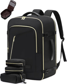 Rucksack 17.3 Zoll Laptop Handgepäck Carry On Schwarz