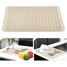 Silikon Abtropfmatte 40x60cm – Hitzebeständig & Rutschfest