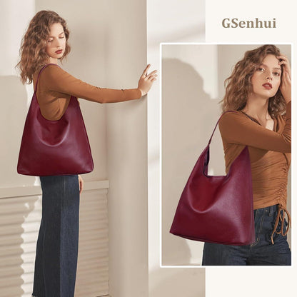 Große Wildleder Tote Bag Damen Handtasche Schultertasche