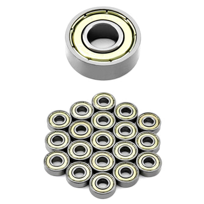 40x 608ZZ Kugellager, doppelt geschirmt, 8x22x7mm