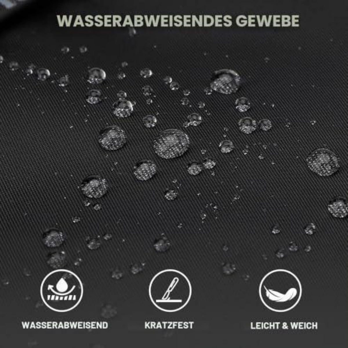 Schulrucksack Trolley Mädchen Teenager Schwarz 36L