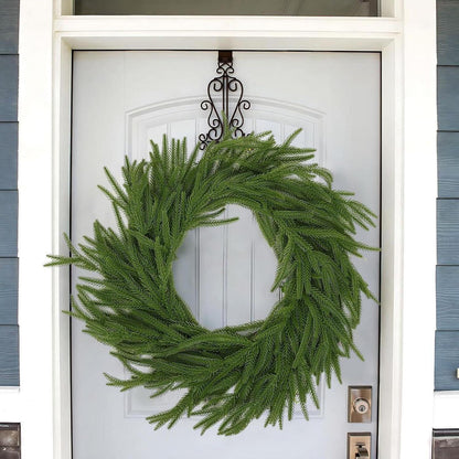 2x 1.8m Künstliche Norfolk Pine Girlande Weihnachten