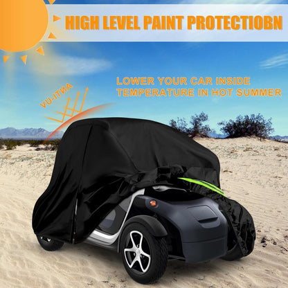 Autoabdeckung Vollgarage für Renault Twizy 2012-2023, Wasserdicht & Atmungsaktiv