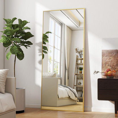 Großer Standspiegel 165x60cm – Bruchsicher & Wandhängend