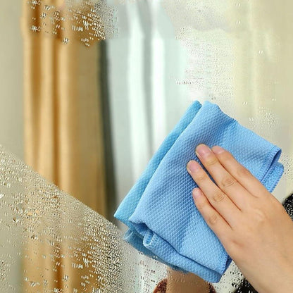 10x Mikrofasertücher – Streifenfrei für Fenster & Co.