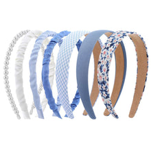 7-teiliges Mädchen-Stirnband-Set Modische Stirnbänder Mädchen Damen