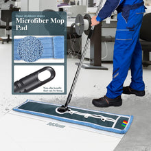 Profi Industrie Wischmopp 105cm mit Edelstahlgriff & 2