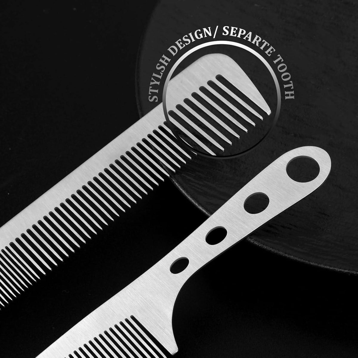 Professionelles Metallkamm-Set für Haarstyling 2-teilig