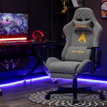 Symino Gaming Stuhl Ergonomisch Rennstuhl Vintage-PU-Leder