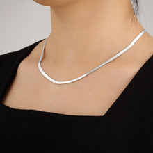 Damen Schlangenkette Edelstahl Silber Gold verstellbar