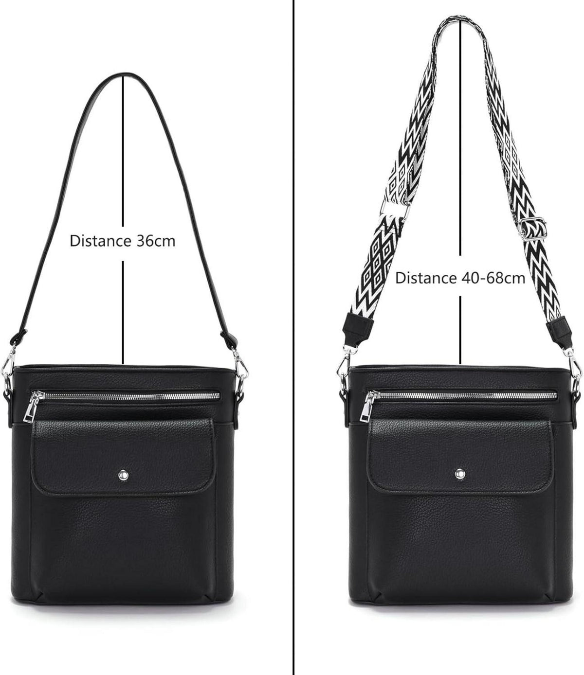 Damen Umhängetasche Mittelgroß Crossbody Stilvoll & Praktisch