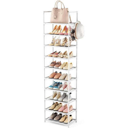 Schuhregal 10 Ebenen – Schuh-Organizer für 20-25 Paar Schuhe
