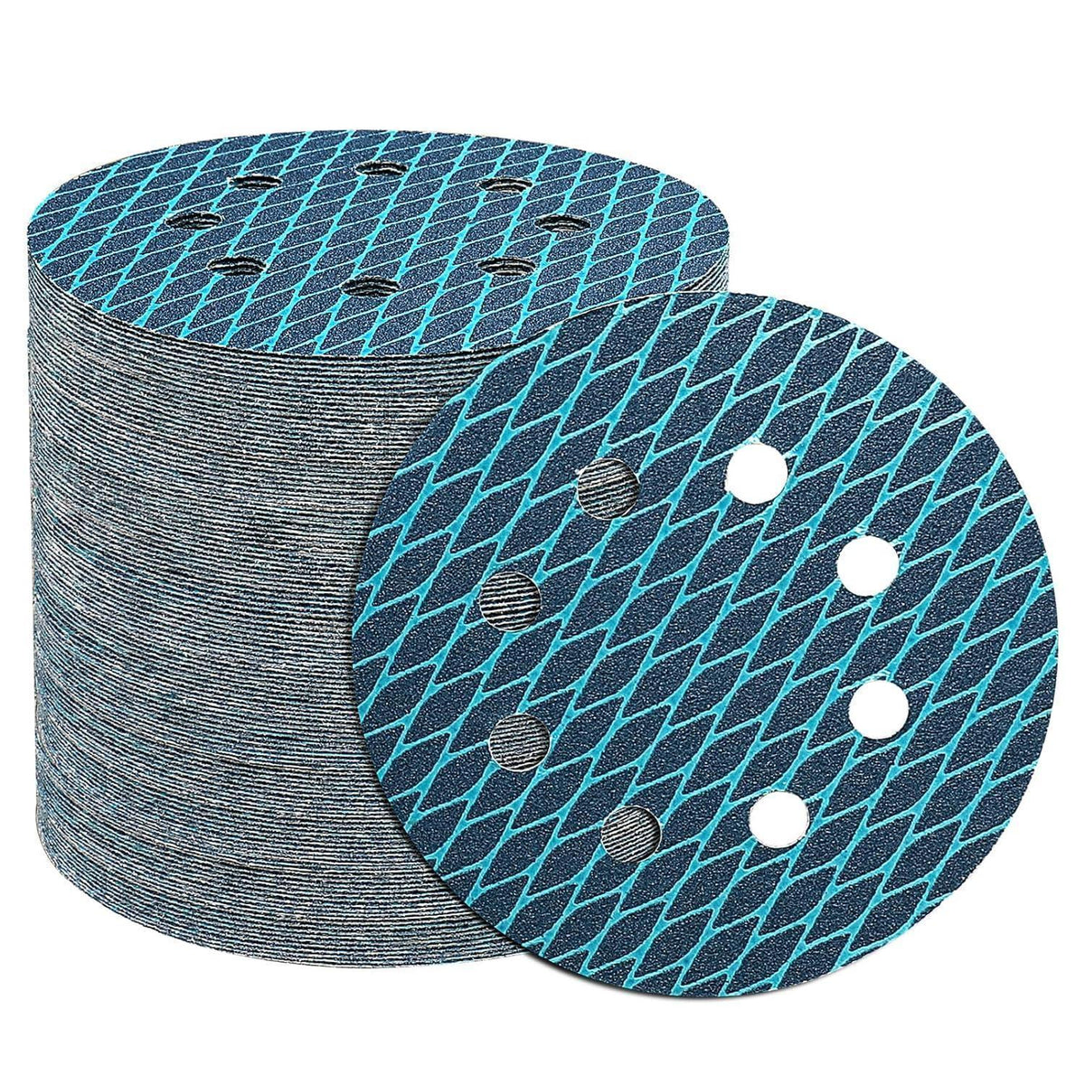 Schleifpapier 125mm Klett 40er Körnung Zirkonoxid 80 Stück