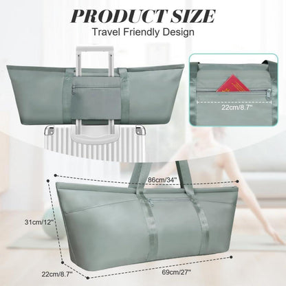 Aucuu Damen Sporttasche Yoga Groß Tasche mit Nassfach
