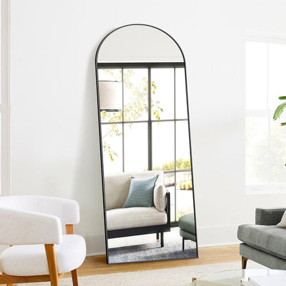 Ganzkörperspiegel 175x60cm – Stand- & Wandspiegel Schwarz