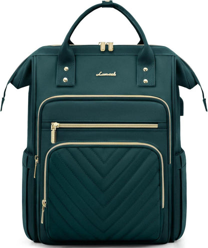 Rucksack Damen 17,3 Zoll Laptop Schulrucksack Mädchen Wasserdicht