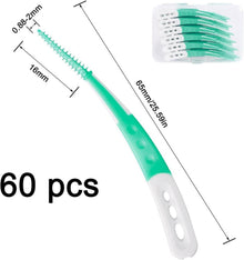 Interdentalbürsten 60 Stück Zahnsticks