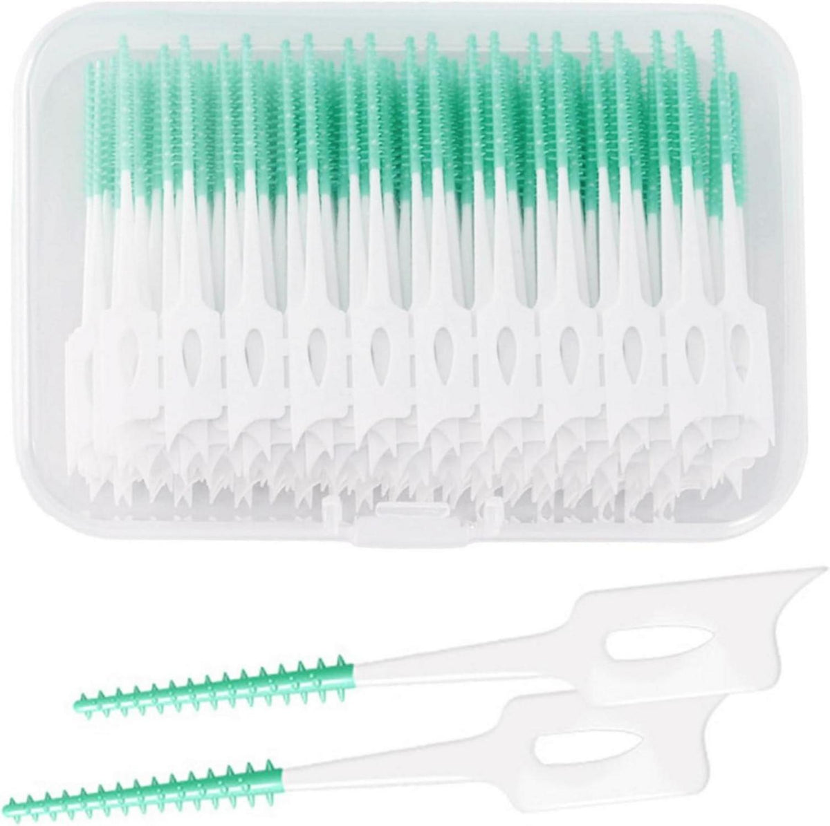 100er Set Interdentalbürsten zahnreinigung zahnzwischenraumbürsten