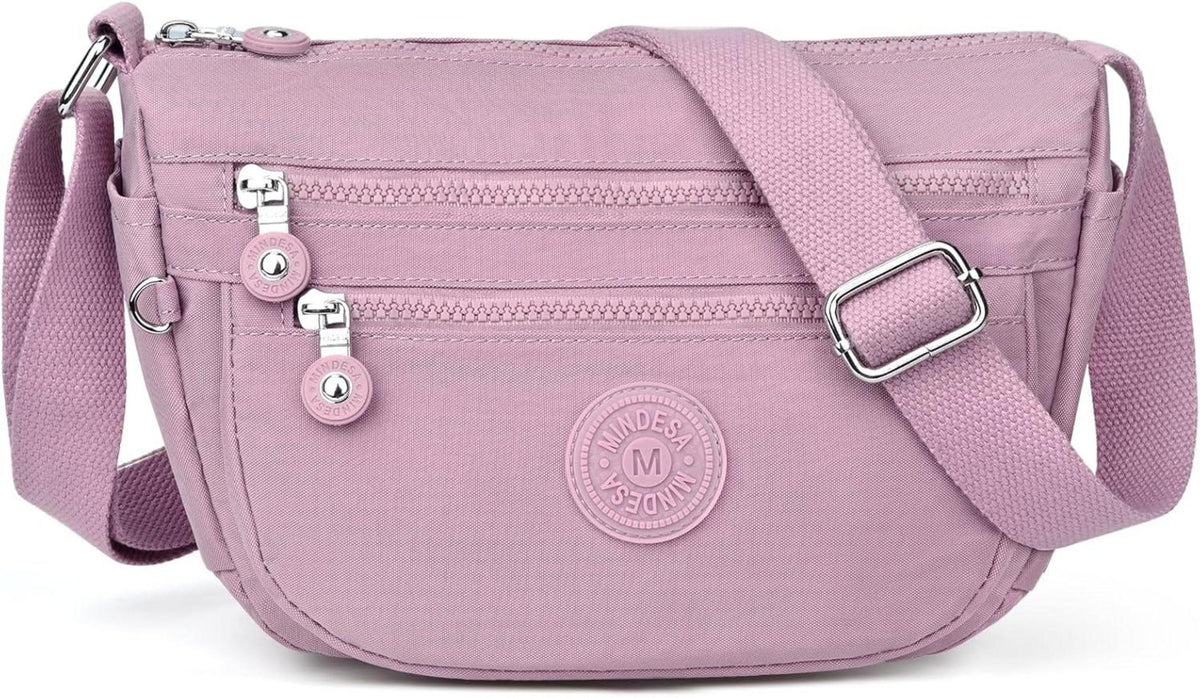 Umhängetasche Damen Wasserdicht Nylon Crossbody Bag Leichte