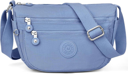 Umhängetasche Damen Wasserdicht Nylon Crossbody Bag Casual Handtasche