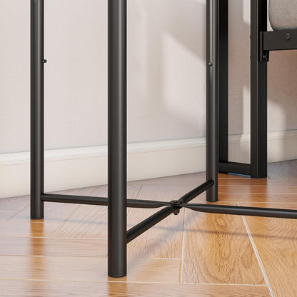 Runder Couchtisch mit Stauraum für Wohnzimmer & Schlafzimmer