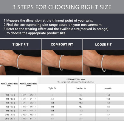 Luxus Moissanite Tennisarmband Silber 925 Damen 4mm 11,7 Karat D VVS1