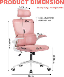Ergonomischer Bürostuhl mit Schaukelfunktion und