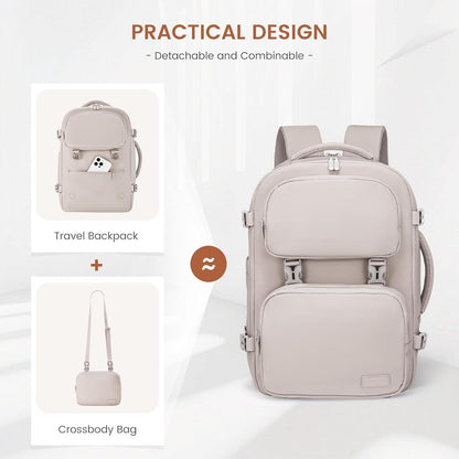 LOVEVOOK Reiserucksack Handgepäck 17.3 Zoll Laptop Damen