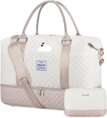 Damen Reisetasche mit Schuhfach, Handgepäck für Flugzeug