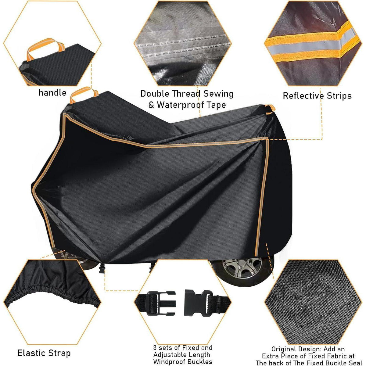 Elektromobil Abdeckung wasserdicht UV-Schutz L 124x99x58cm