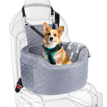 Hundeautositz Booster Schwarz – Komfortabler Reisebegleiter für kleine Hunde