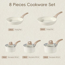 CAROTE Induktions-Pfannen-Set 8-teilig