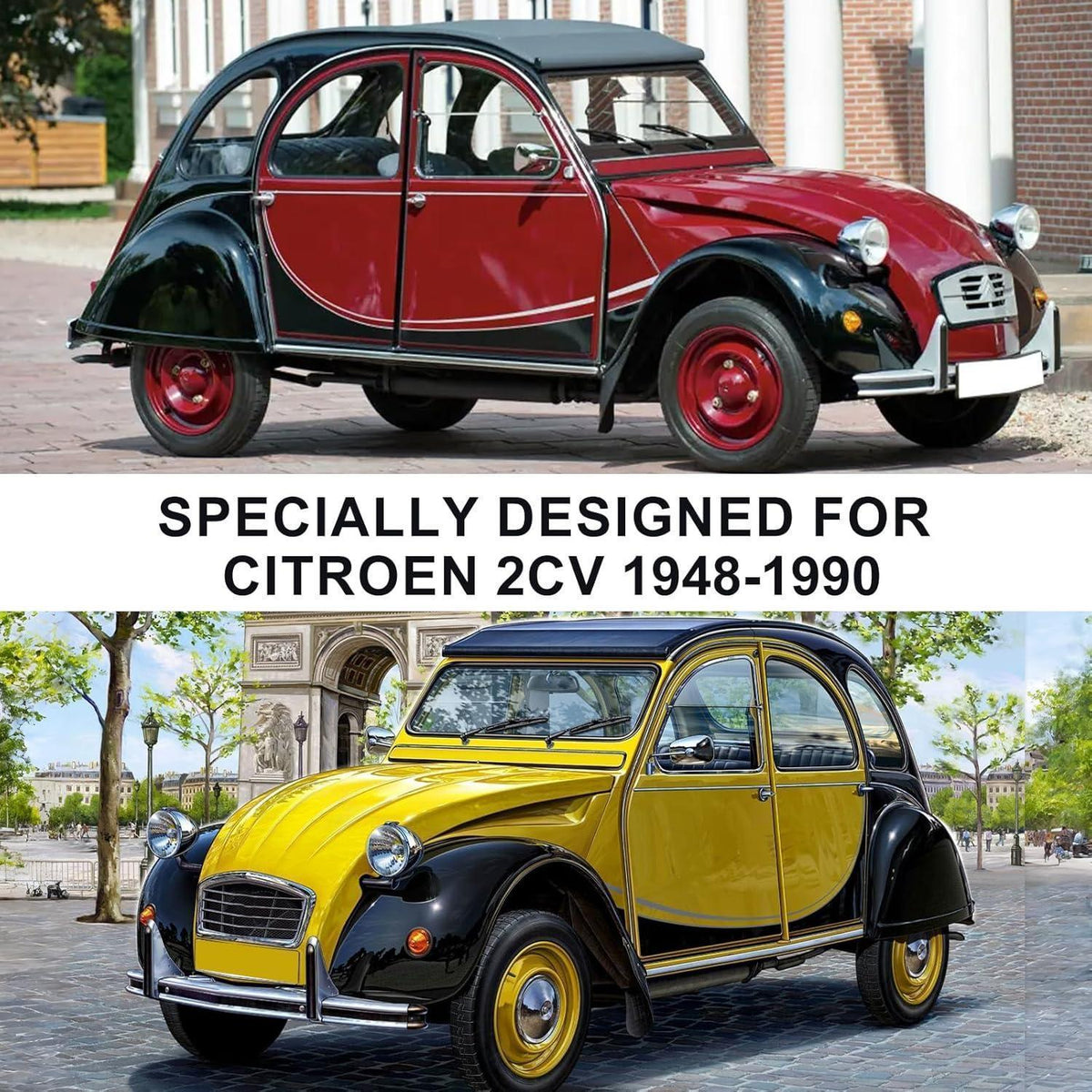 Autoabdeckung Citroen 2CV 1948-1990, wasserdicht & allwetterfest